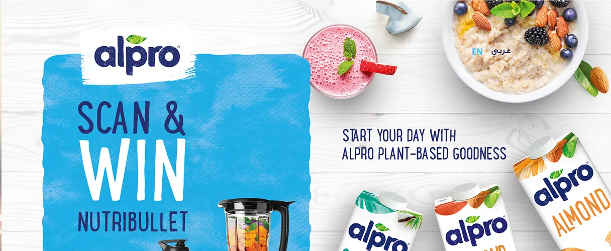 Alpro Scan & Win Nutribullet Campaign