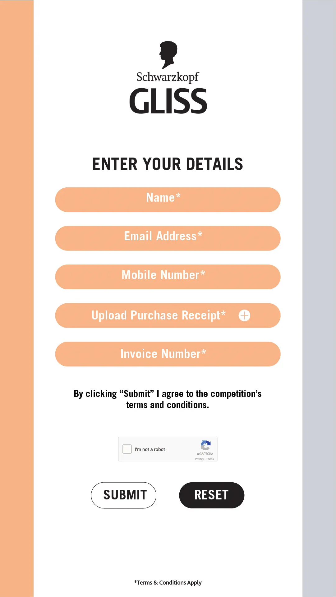 Gliss Premium Rewards – Scan & Enter Campaign UAE & KSA screen 2