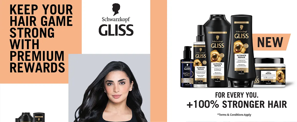 Gliss Premium Rewards – Scan & Enter Campaign UAE & KSA