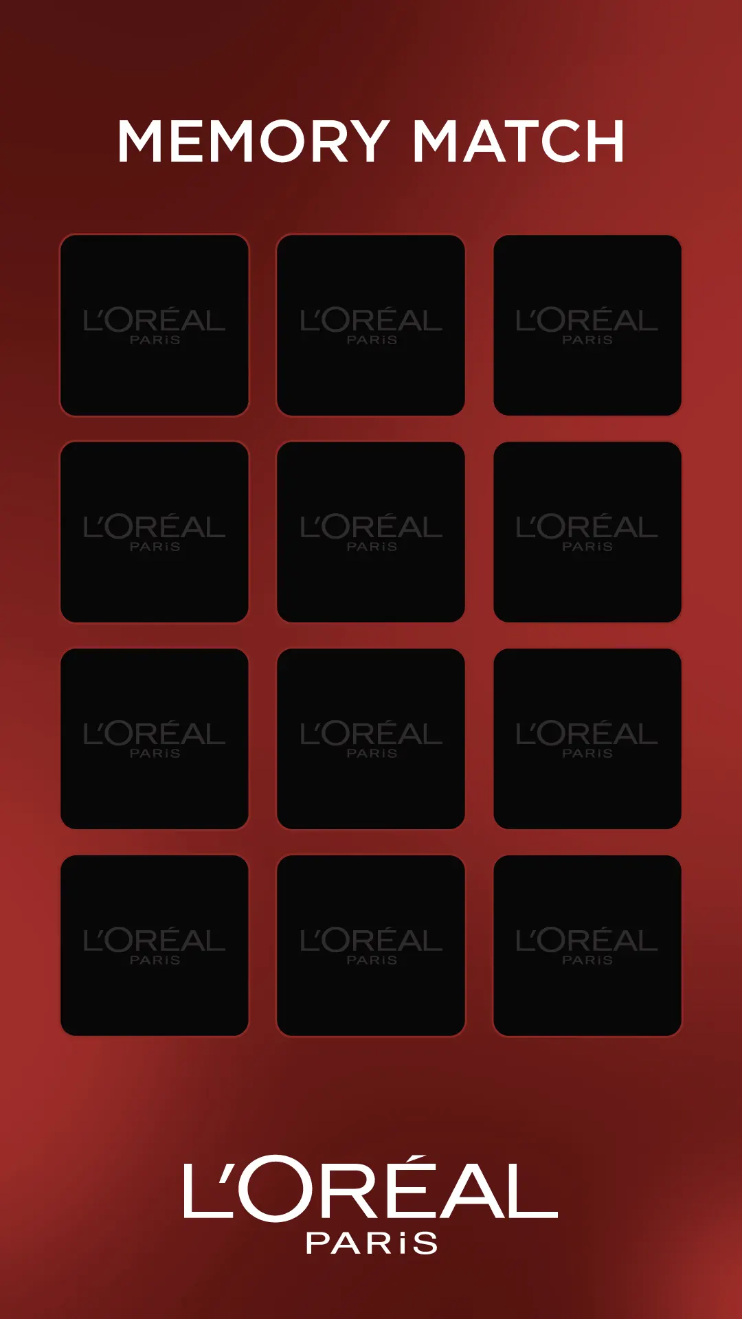 L’Oréal Paris UAE – Memory Game Promotional Campaign screen 3
